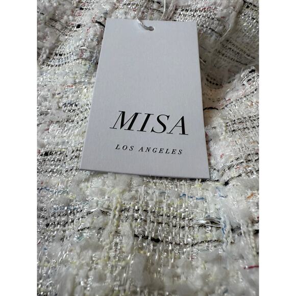 $540 Misa Los Angeles Elke Dress Winter White Size XS - Picture 4 of 4